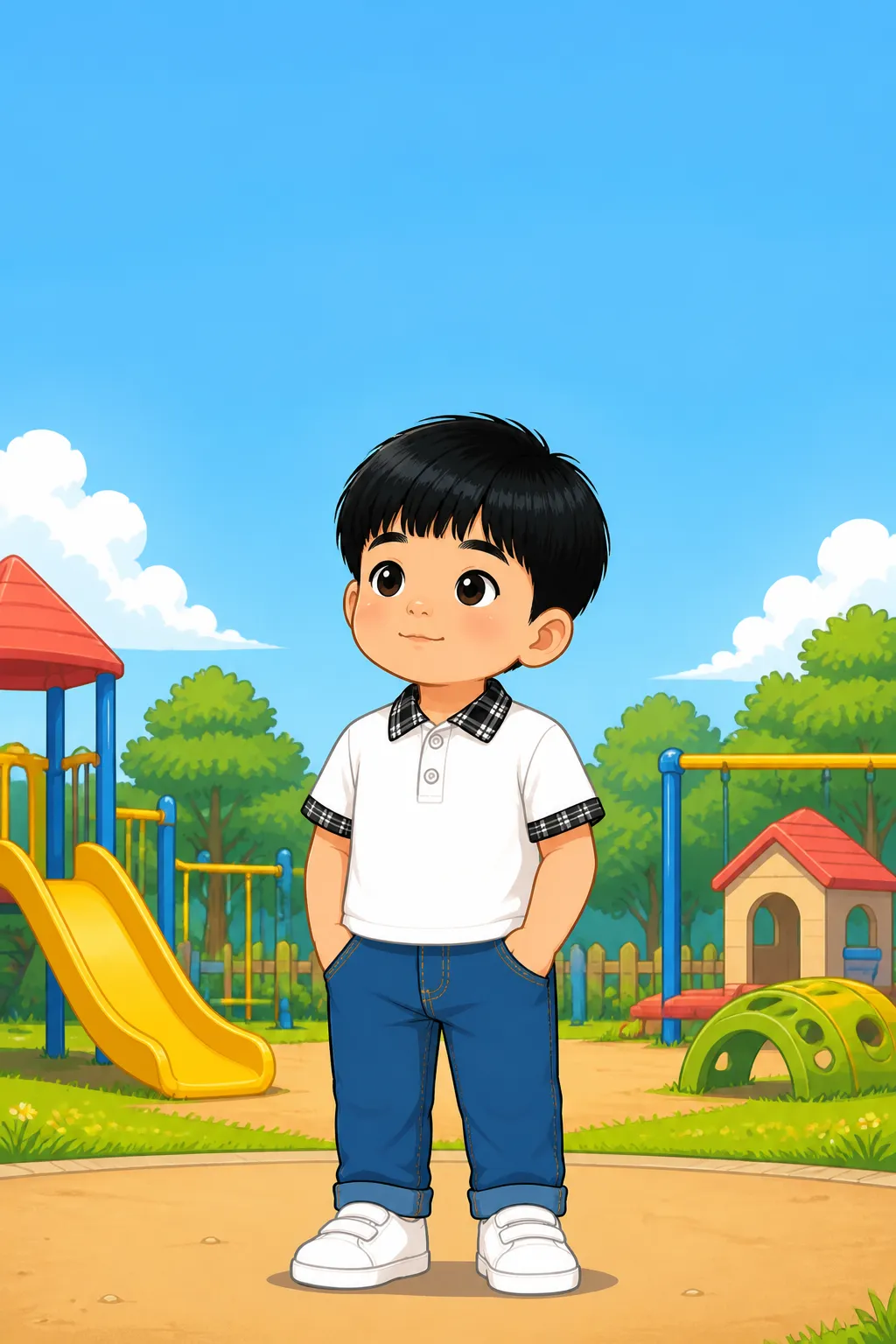 루이의 용감한 놀이터 — 도토리책방 AI 동화