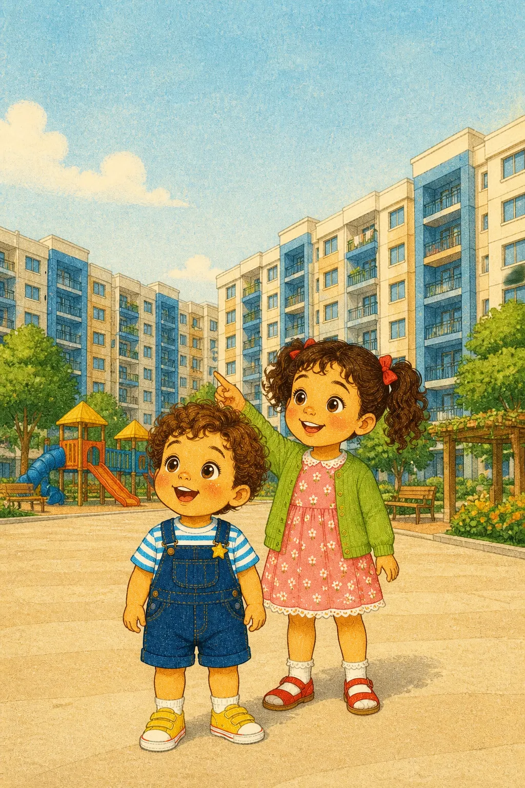 루이의 동네 한 바퀴 — 도토리책방 AI 동화