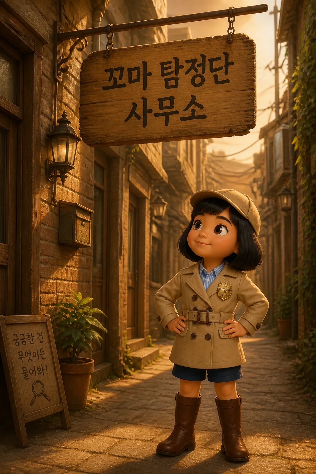 도윤이는 마음을 굳게 먹었어요.
'내가 직접 자전거를 찾을 거야!'
도윤