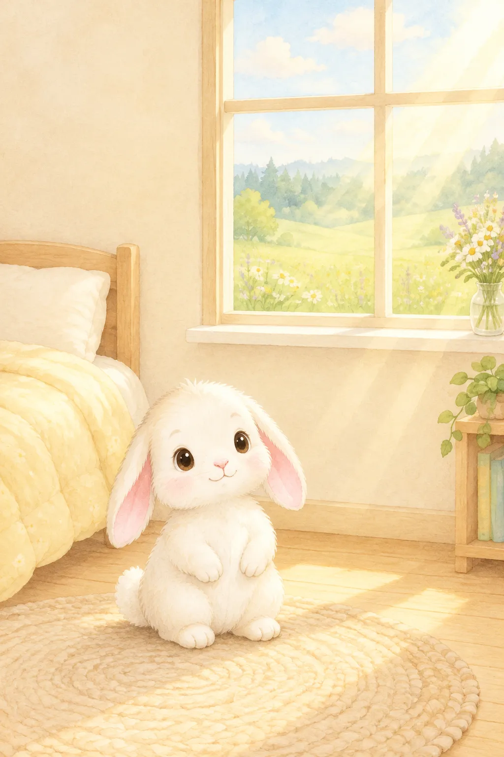 반짝반짝! 해님이 왔어요.
헤일리는 따뜻해요.